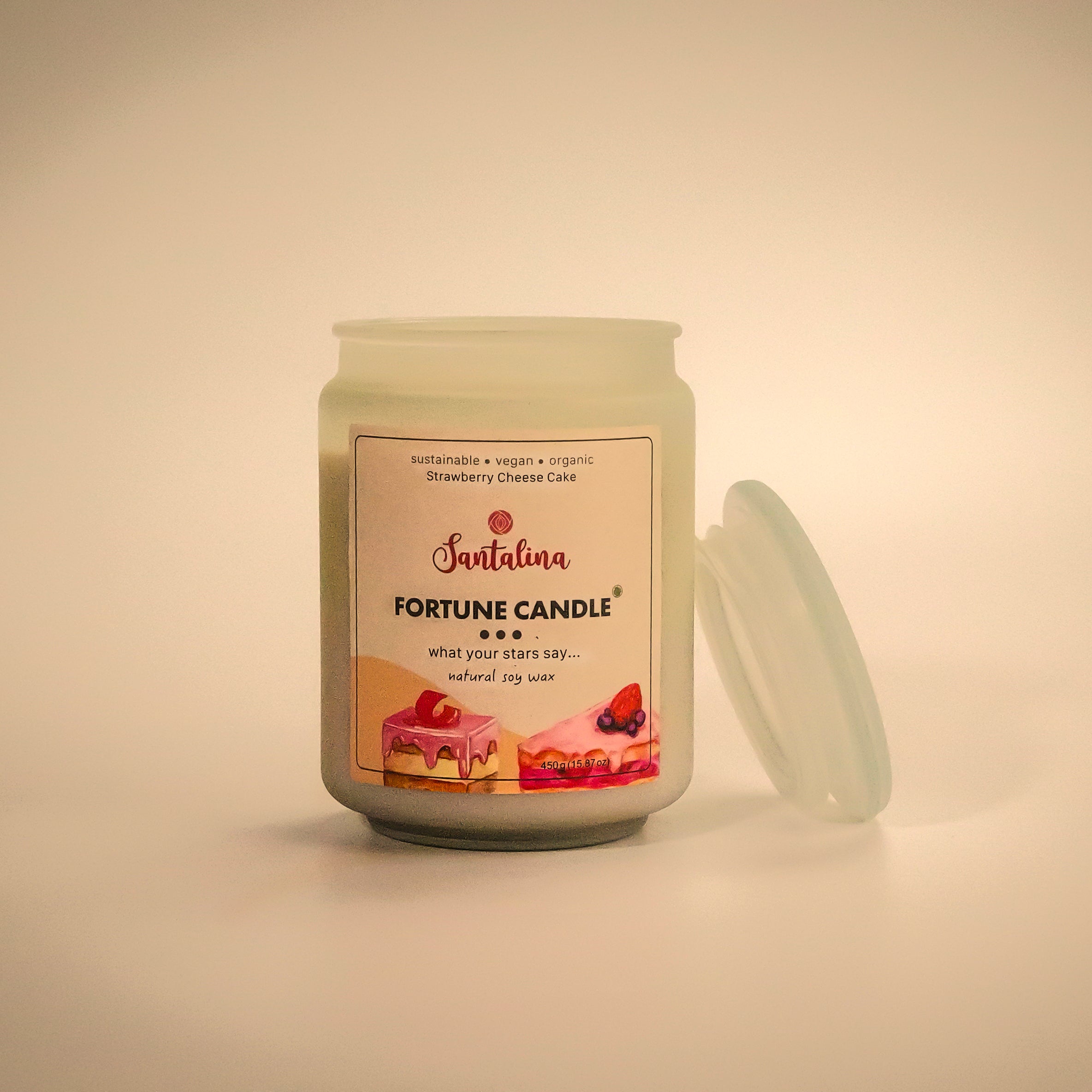 Santalina Strawberry & Cheesecake