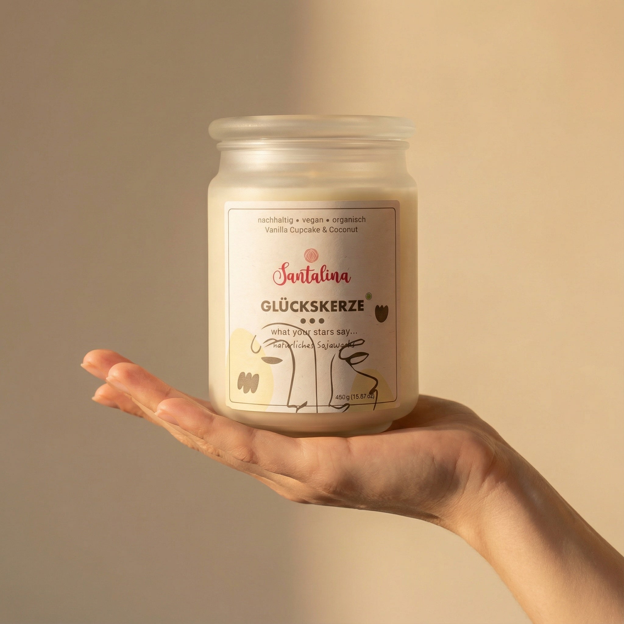 Santalina Vanilla Cupcake & Coconut