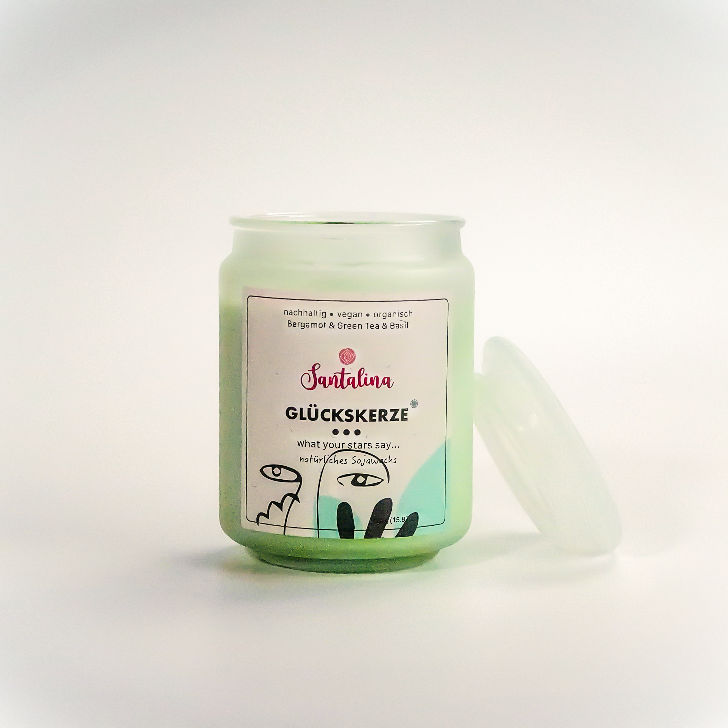 santalina Bergamot & Green Tea & Basil
