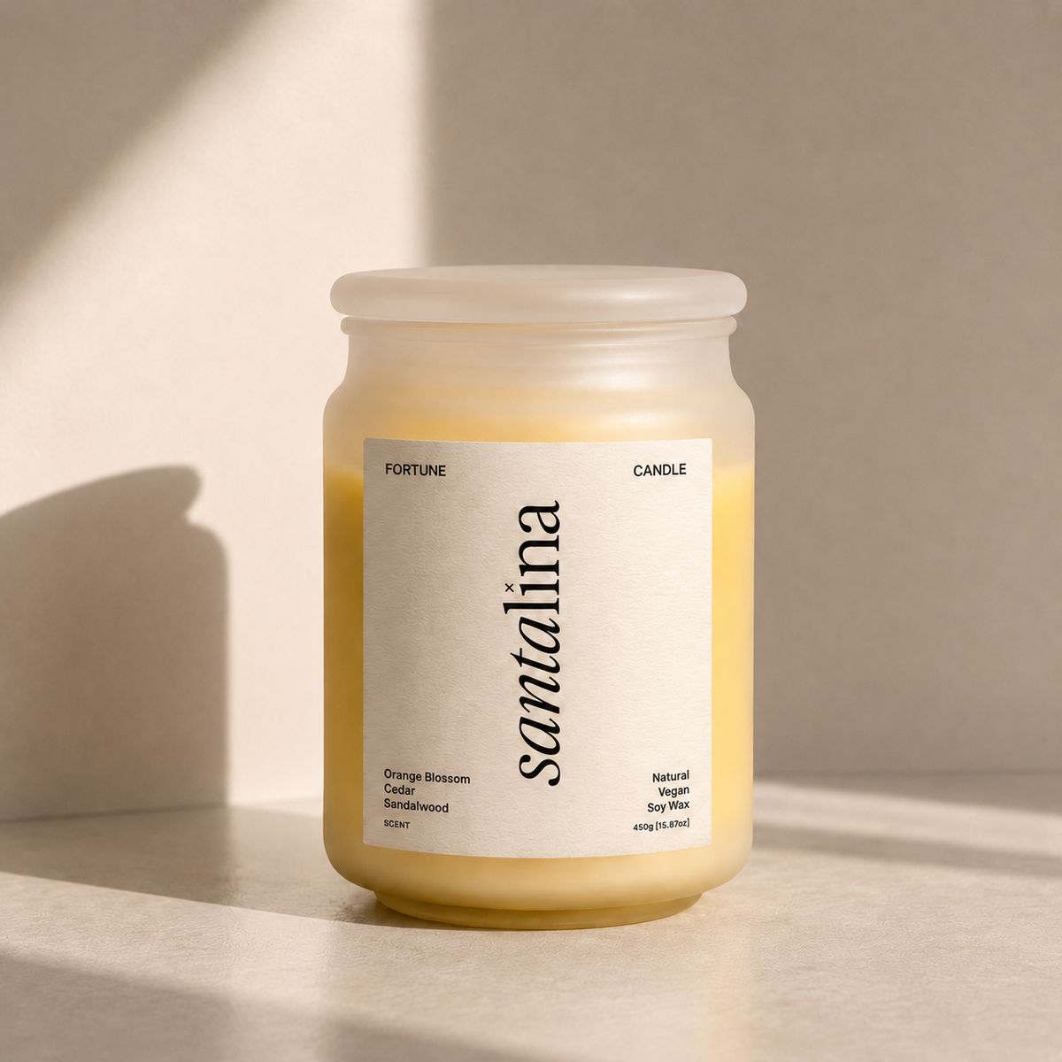 Neroli - Glückskerze mit Botschaft